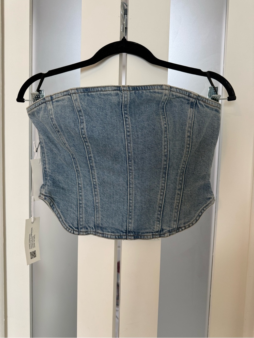 DENIM FORUM denim corset